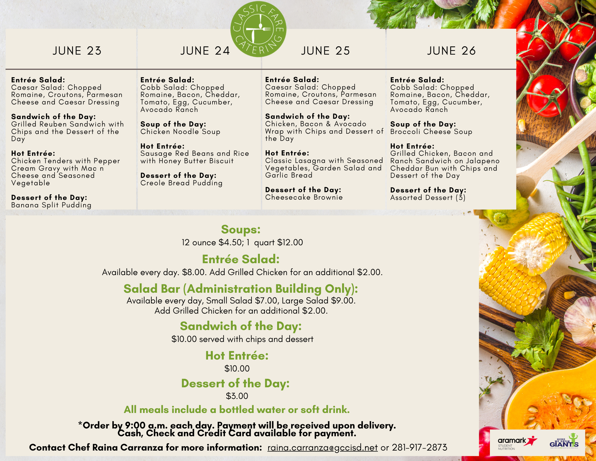 admin menu